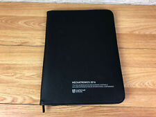 Mechatronics 2016 Loughborough University Black Conference Folder 