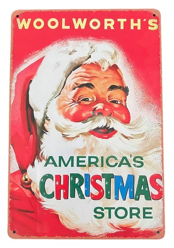 Retro woolworth santa - woolworth's,