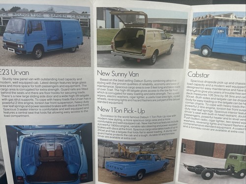 The datsun commercial vehicle - commercial,