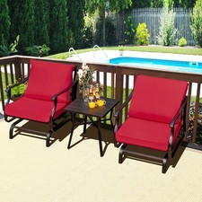 Patiojoy Patio 3PCS Rocking