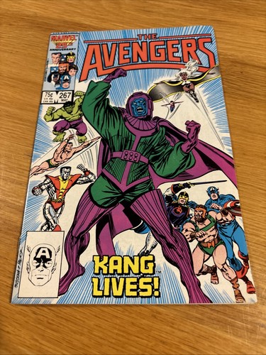 The avengers 267 marvel 1986 - avengers,