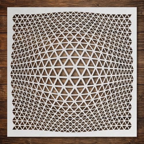 Geometric grid stipple - grid,