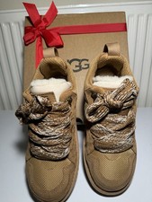 UGG Lowmel Trainers Chestnut Brown Suede Women's Shoes UK 6