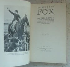 Vintage Book 1937 To Hunt the