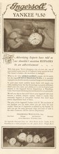 1927 Ingersoll Watch Co Yankee Waterbury Junior Pocket Watch Wristwatch Ad