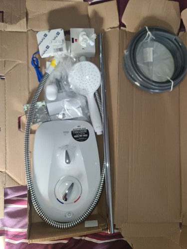 Mira electric shower - go, 8.5kw
