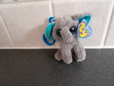 Peanut Beanie Boos Keyring - bag clip - with tag - 2011 - Rare