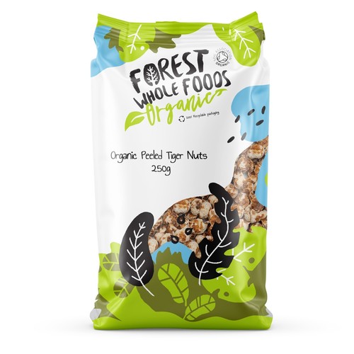 Organic peeled tiger nuts - organic,