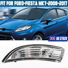 Left Passenger Door Wing Mirror Indicator Lens Light For Ford Fiesta MK7 08-17