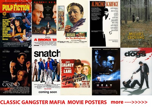 Movie posters gangster mafia - movie,