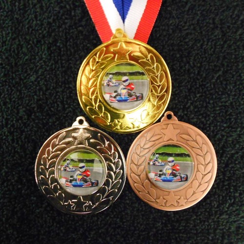 Karting medal ribbon - &,