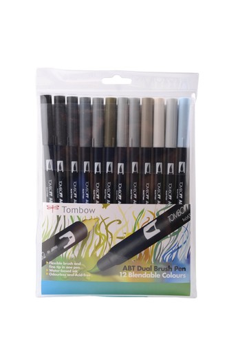 Tombow brush pen colour - tombow,