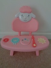 baby annabell dolls lunch time feeding table / chair NOT WORKING