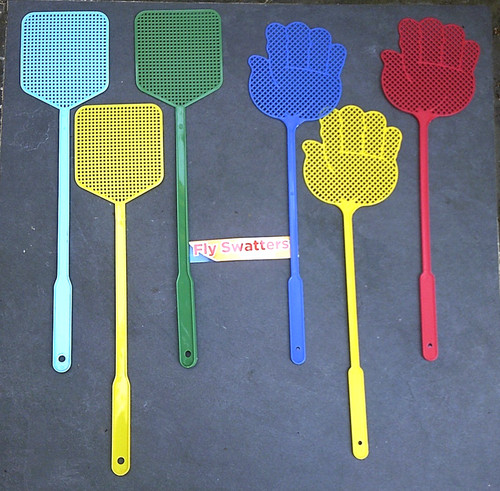 Plastic handle insect fly - handle,