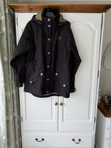 Ariat showerproof jacket black - ariat,