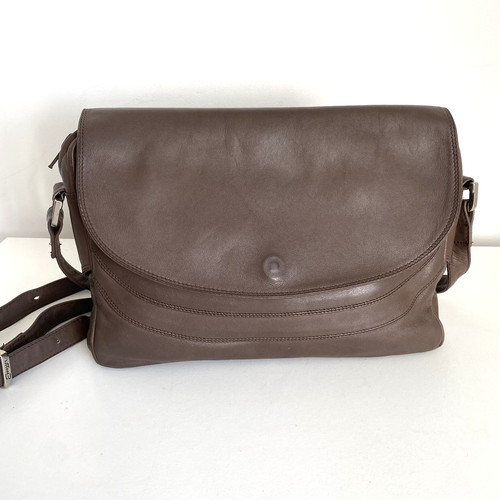 Enny medium shoulder bag - bag, brown