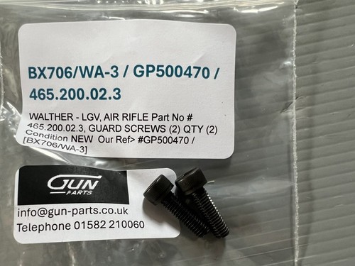 Spare part for - for, walther