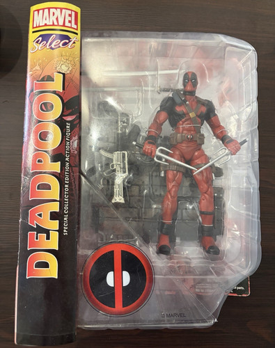 Marvel select deadpool action - marvel,