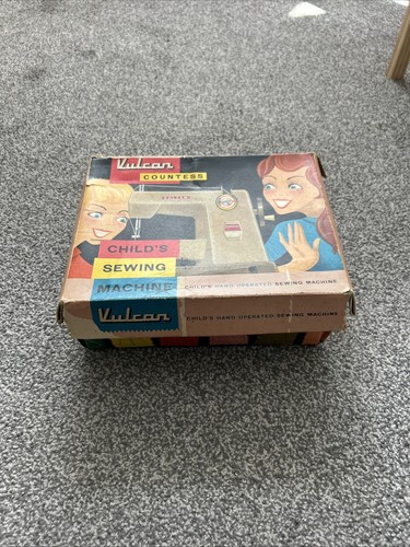 Child vintage sewing machine - vintage,
