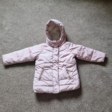 Girls Next Pink Coat age 2-3 years.