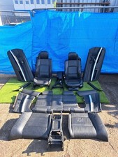 2007 BMW E93 Black M Sport Electric Memory Leather Seats Set Pre LCI Non Heated