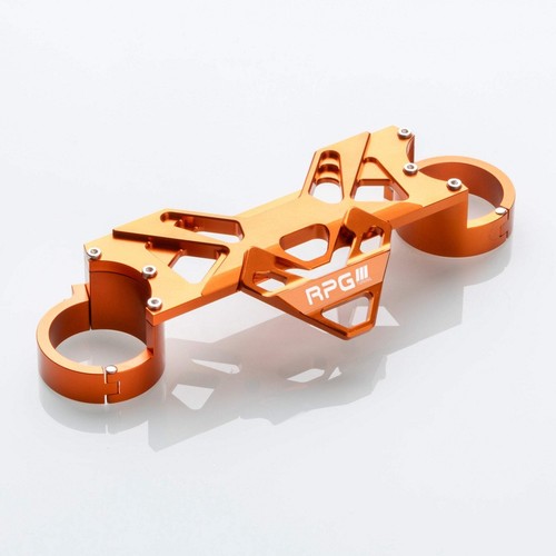 Fork guide center triple - , clamp