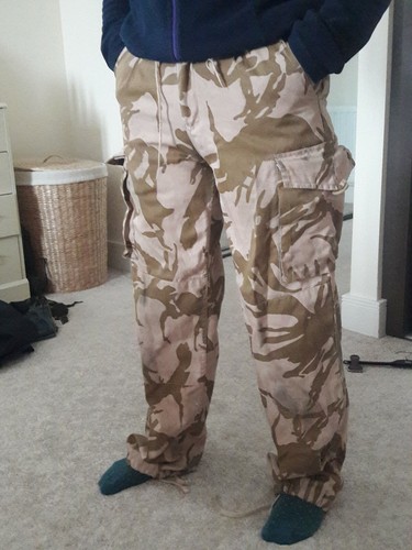 Desert beige camo - cargo, combat