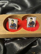 Vintage man (Elvis?) portrait