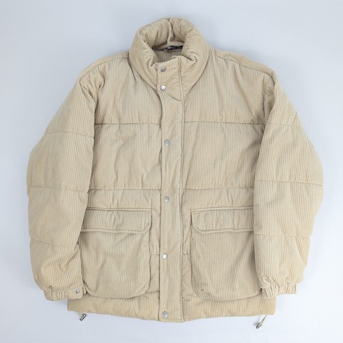 Zara corduroy puffer - puffer, jacket