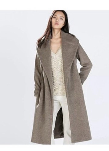 Zara grey wool - grey, oversized