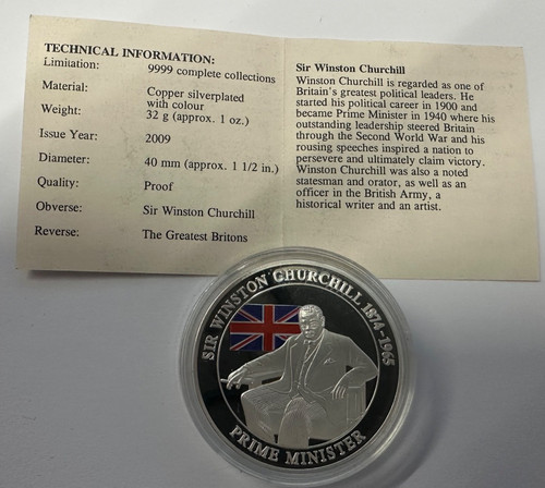 2009 winston churchill - winston, coin