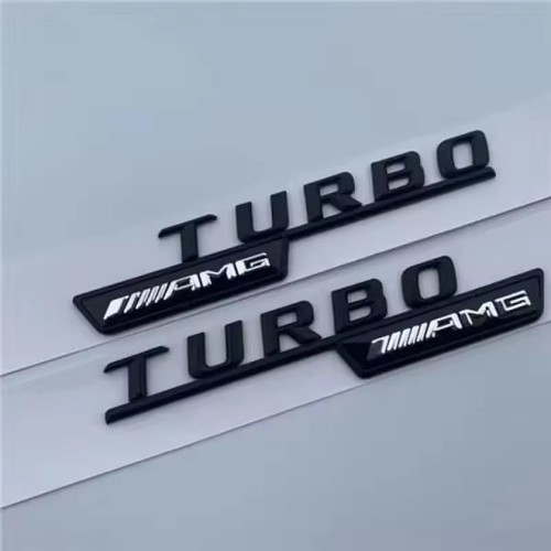 Amg badge emblem - amg, chrome