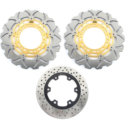 Front rear brake discs - rear, for