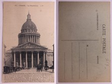 Paris Panthéon Postcard 1900s