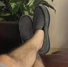 Men's Memory Foam Slippers Comfort Loafer Shoe UK 11 Fits also 10 & 11 / EU 45