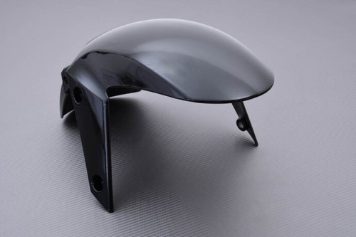 Black front fender mudguard - black,