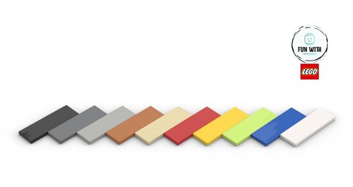 Lego flat plate tile - 2, x