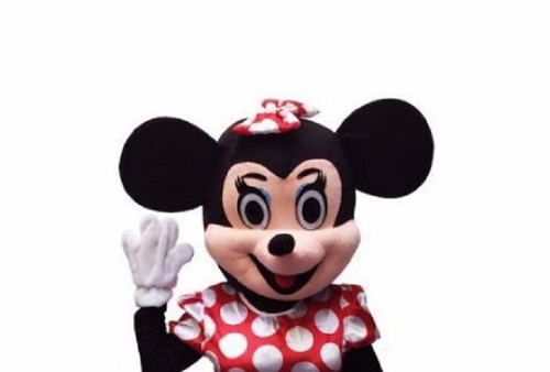 Minnie mouse head only adult - minnie,