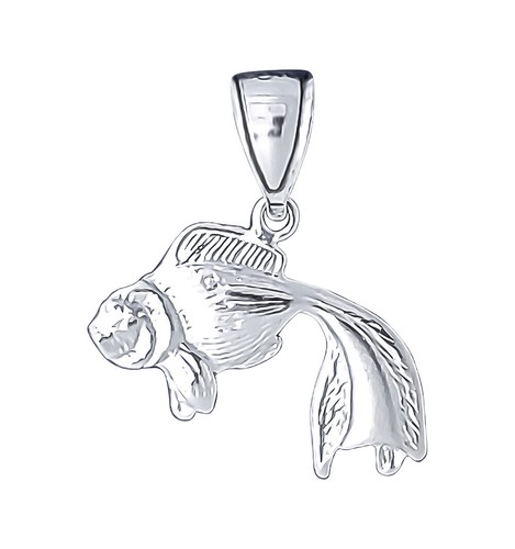 Sterling silver veiltail - sterling,