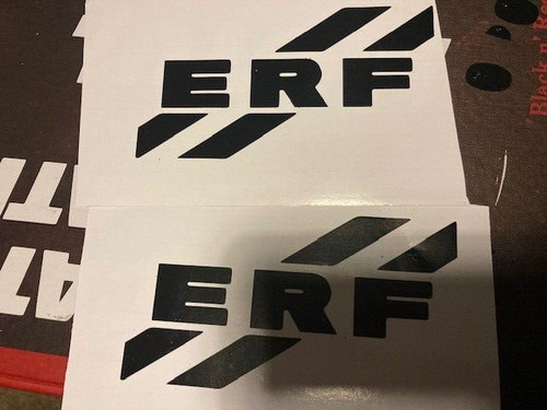 Erf truck lorry decals - erf,