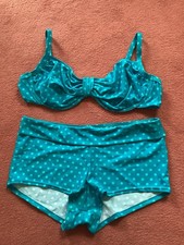 Turquoise Blue Polka Dot