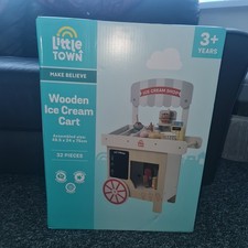 Aldi Wooden Ice Cream Cart