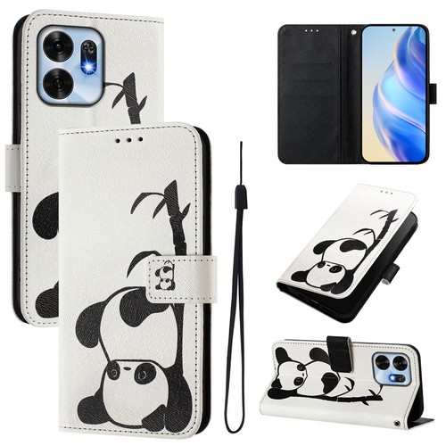 Hot cute little panda - panda, card