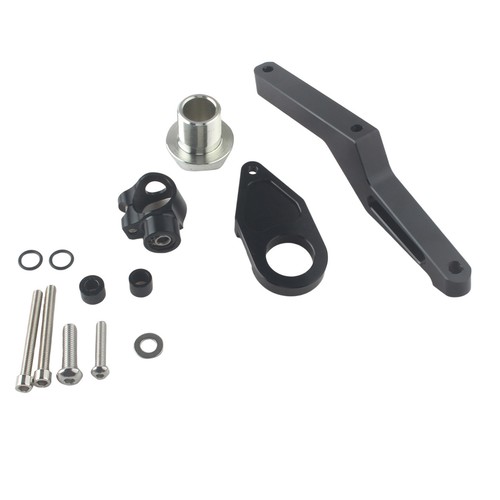 Cnc steering damper - damper, bracket