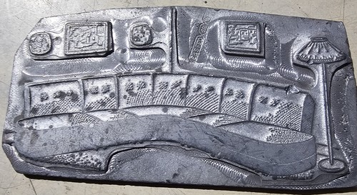 Vintage printing plate - vintage,