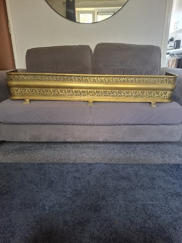 Pretty antique brass filigree - pretty,