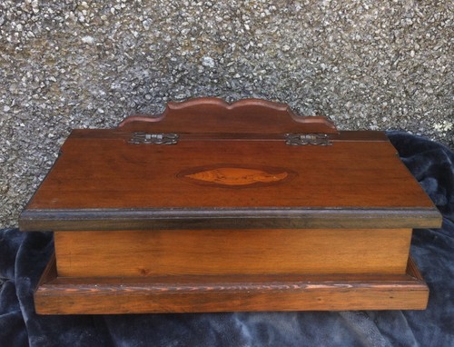 Large old vintage wooden box - wooden,
