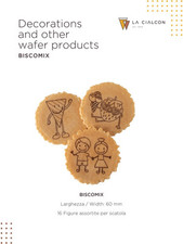  Ice Cream Van,  Wafer Round  Funny, Dessert Ice Cream  Parlour Fun 1000pz IT 