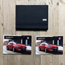 15-19 VAUXHALL CORSA OWNERS HANDBOOK MANUAL & NAVIGATION & WALLET 2015 Ref20315