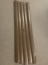 5 x Door Floor Threshold PVC 90cm Smoked oak effect